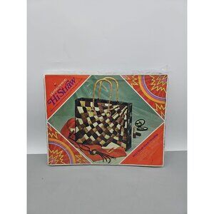 Vintage Columbia Minerva Kit - Hi Straw - Nassau Tote Bag 8029 sealed new 1971